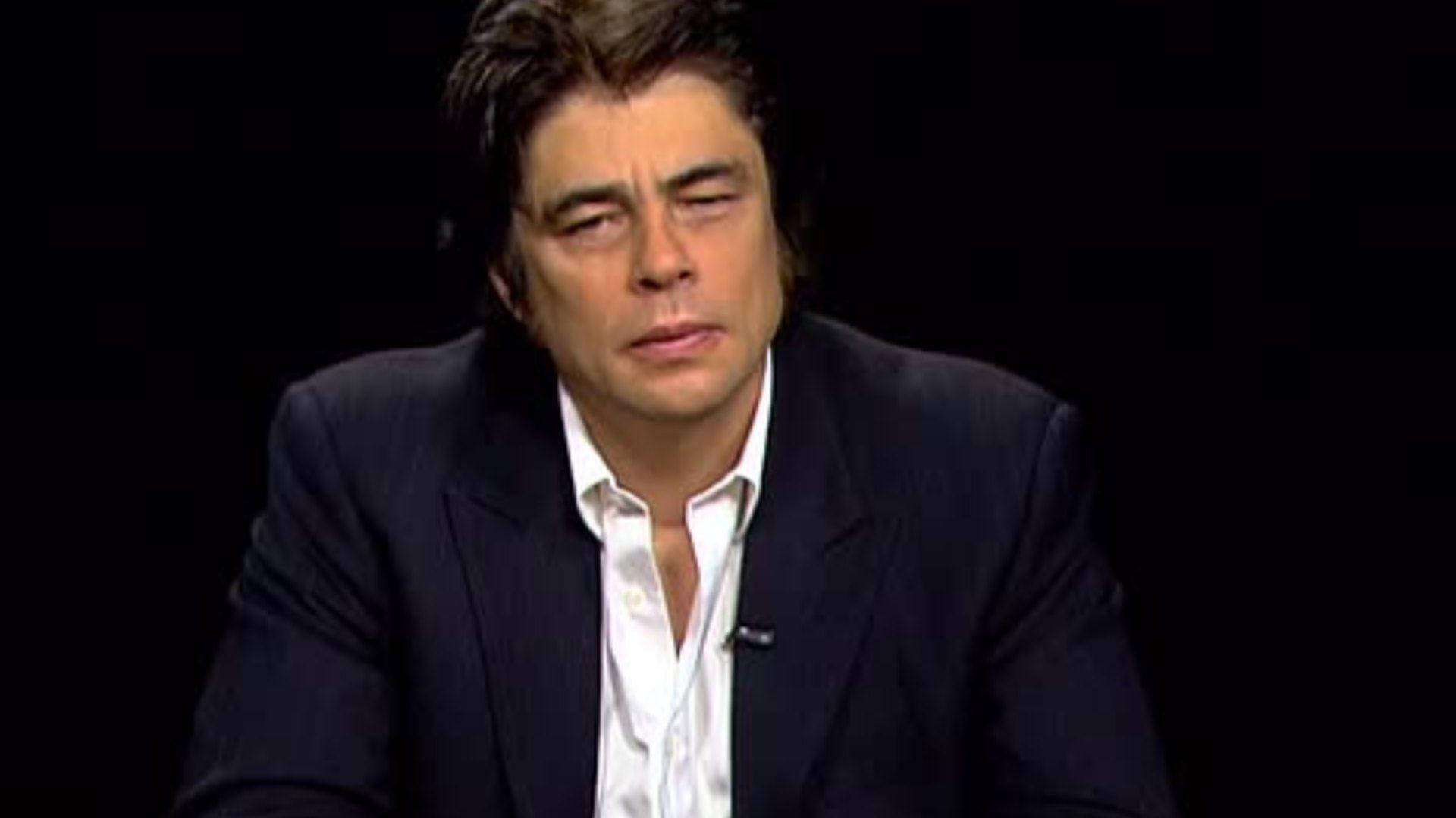 Benicio Del Toro 2009 Interview With Charlie Rose Picture