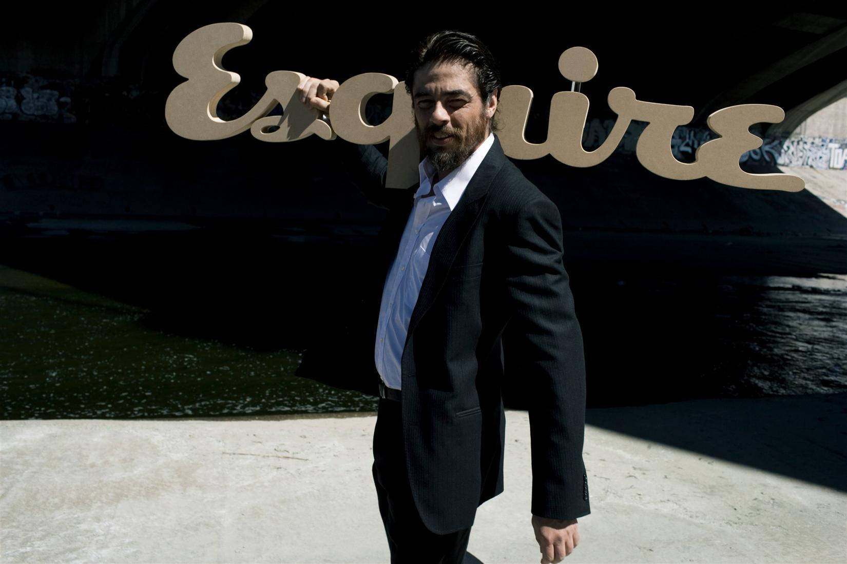 Benicio Del Toro For Esquire October 2007 Picture