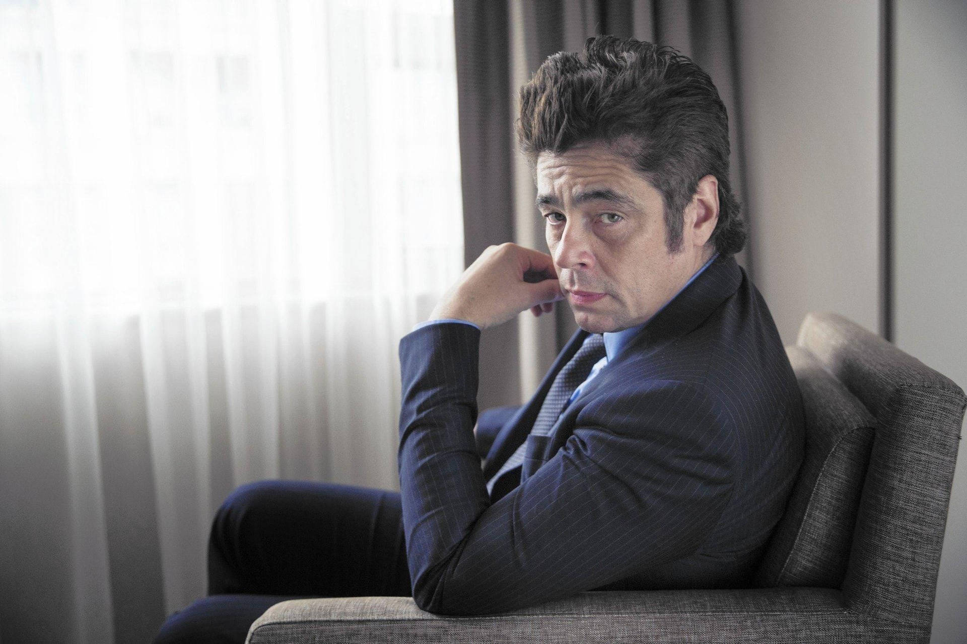 Benicio Del Toro Sicario 2015 Portrait Session Picture