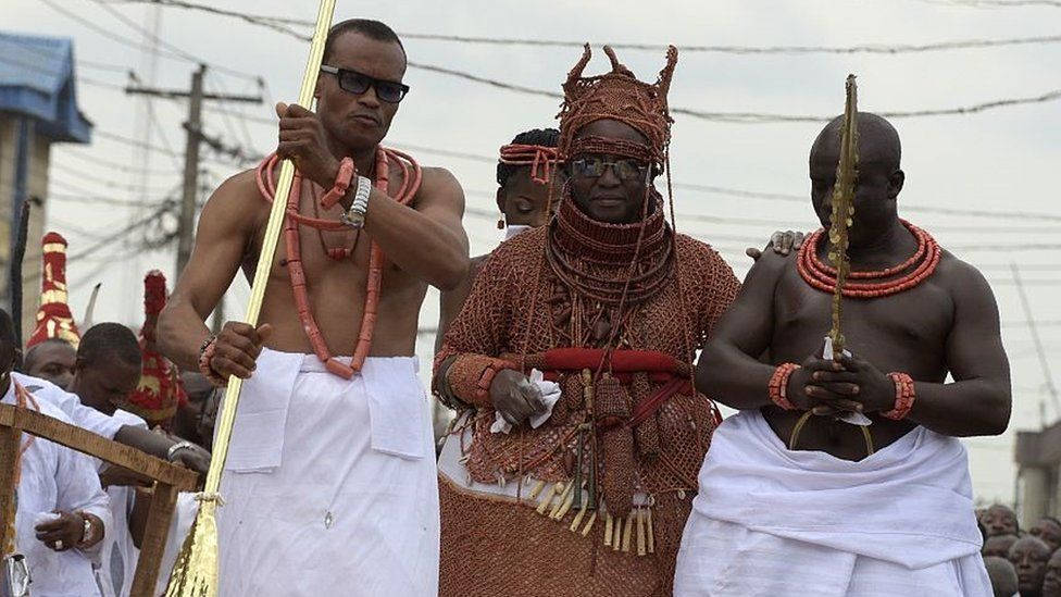 Benin Chief Priest Picture