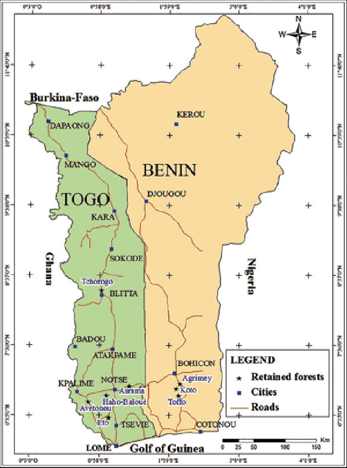 Benin In West Africa Background