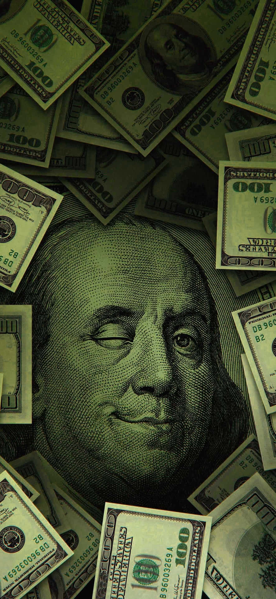 Benjamin Franklin Cash Dollar Wallpaper