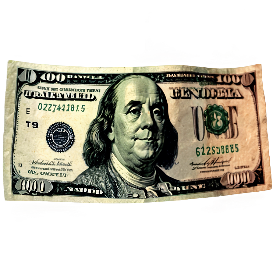 Benjamin Franklin Dollar Bill Png Hrg PNG