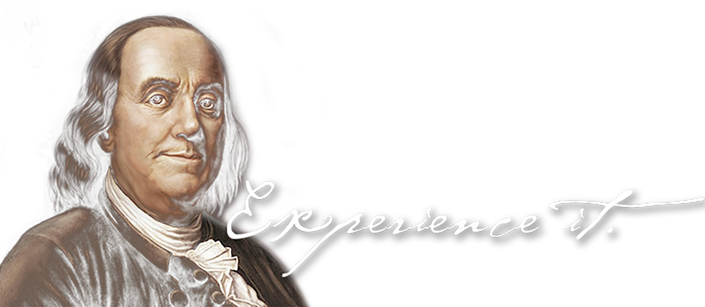Benjamin Franklin Experience Illustration PNG