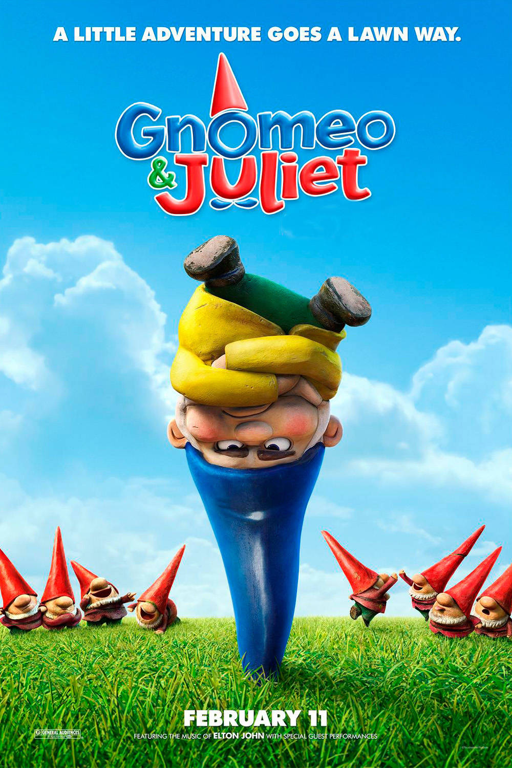 Benny On Gnomeo And Juliet Poster Wallpaper