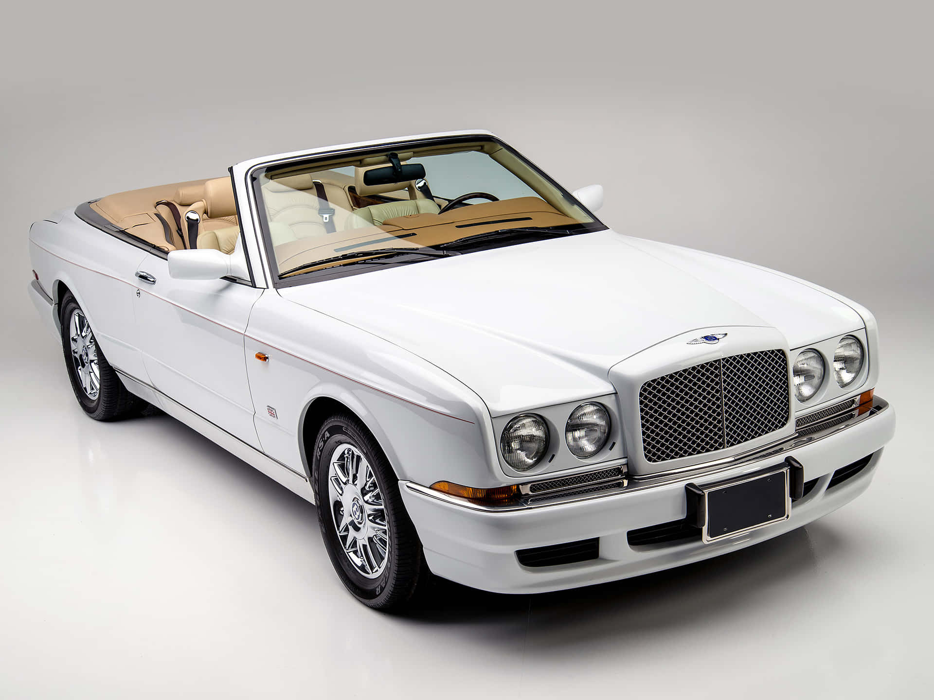Lujoy Sofisticación En El Bentley Azure Convertible Fondo de pantalla