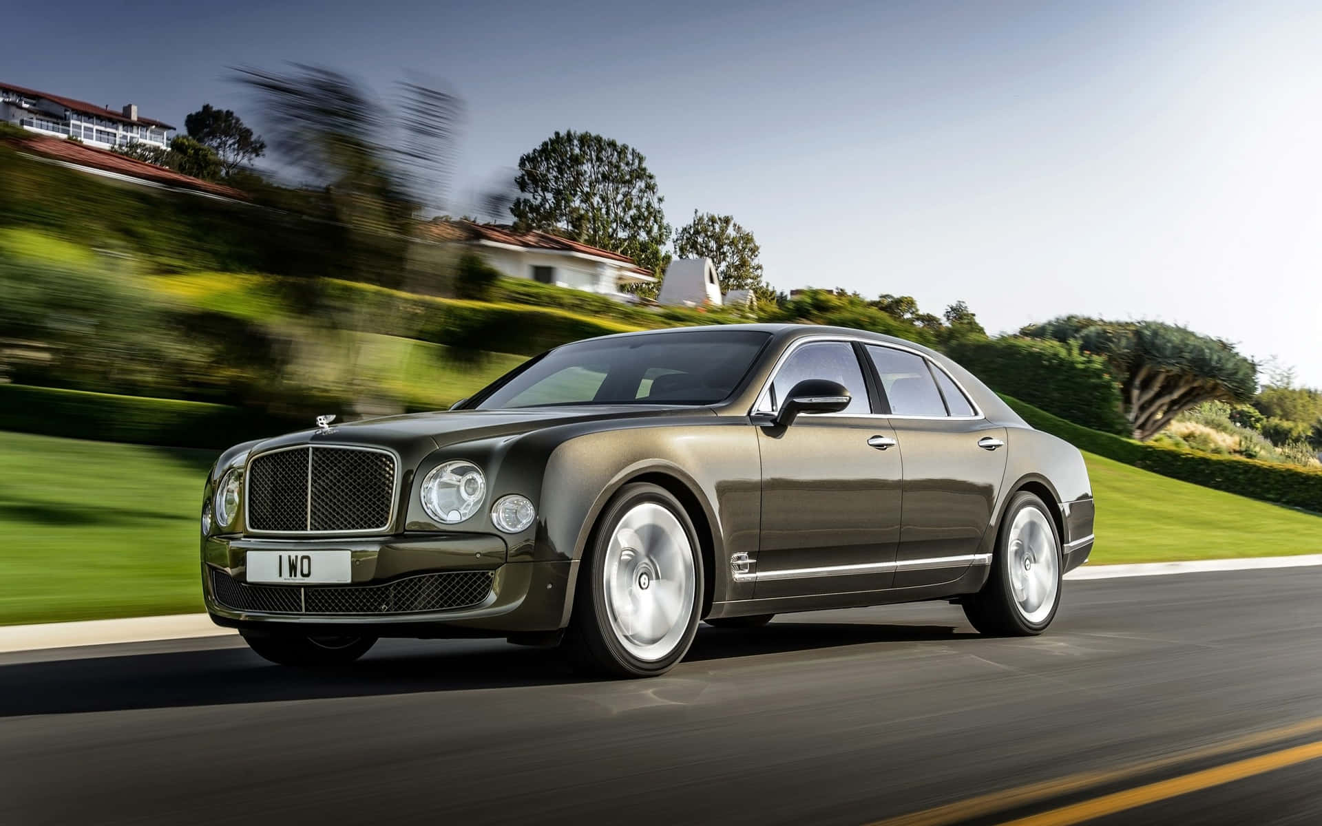 Eineleganter Blick Auf Das Luxuriöse Bentley-fahrzeug