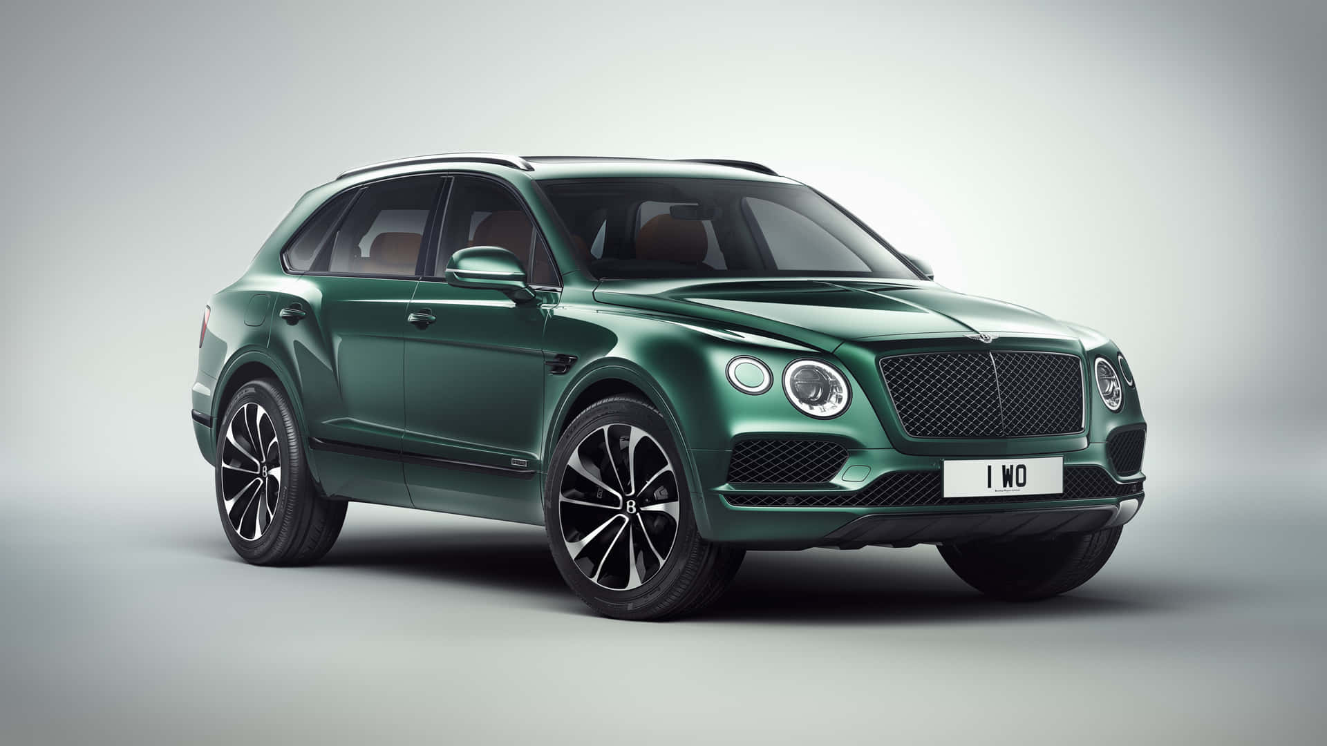 Breathtaking Bentley Bentayga in Motion Wallpaper