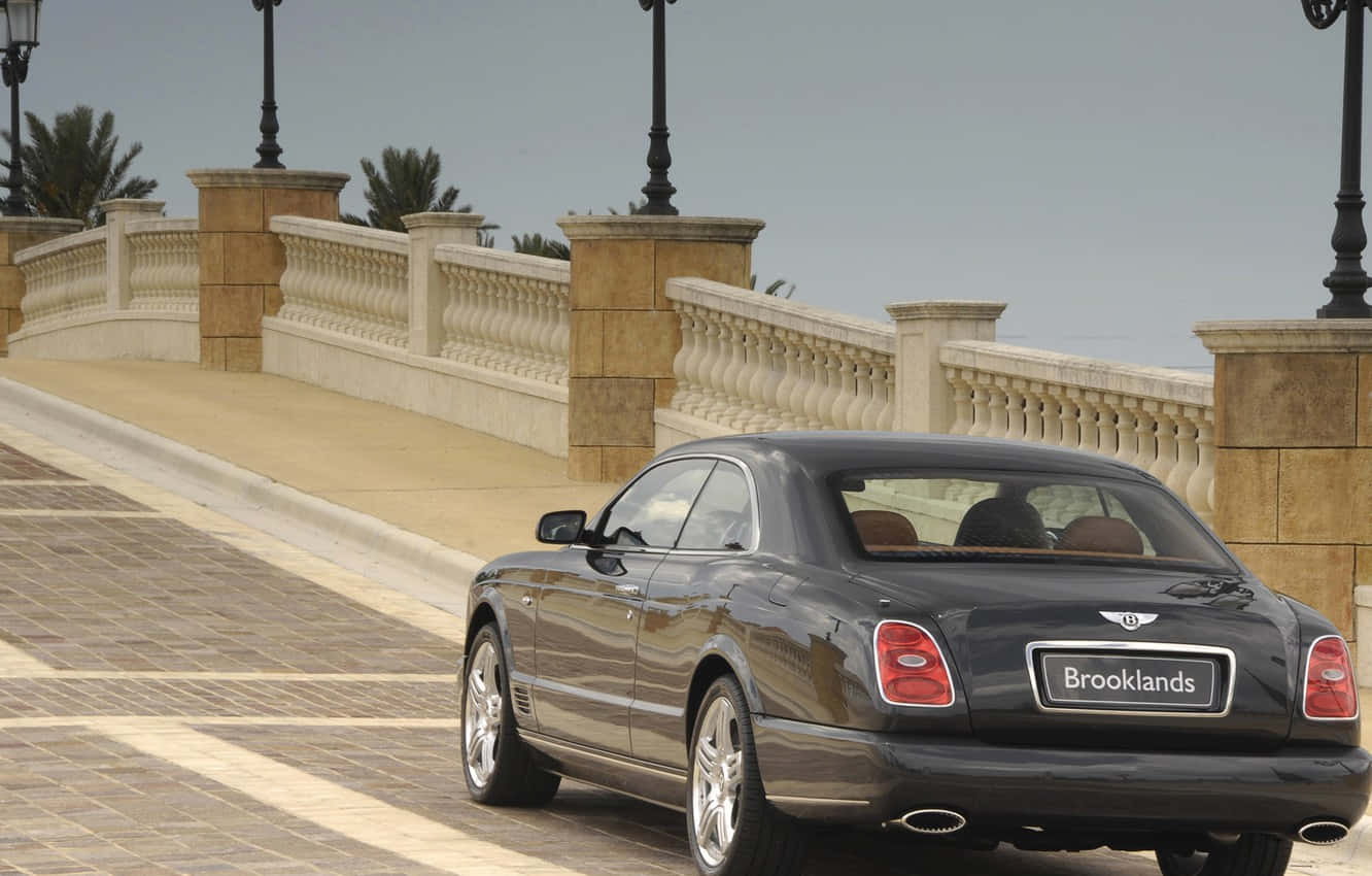 Caption: Bentley Brooklands Luxury Coupe Wallpaper
