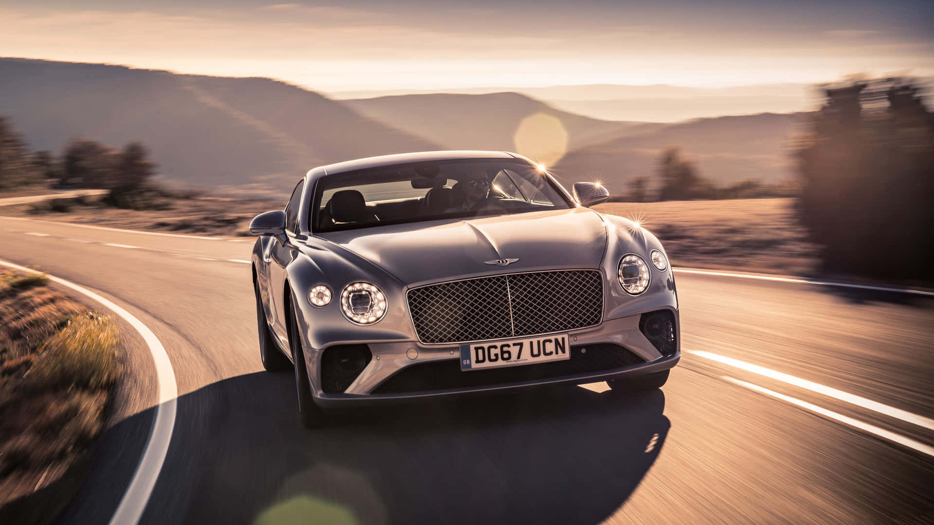 Immaculate Bentley Continental GT Exuding Luxury and Performance Wallpaper