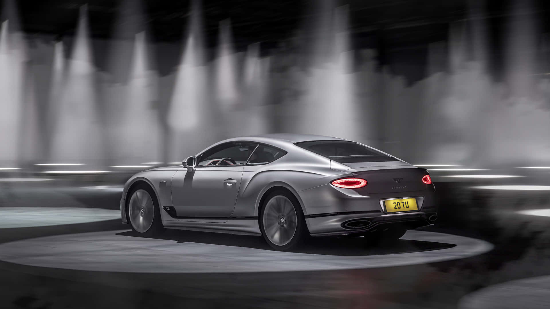 Breathtaking Bentley Continental GT Luxury Coupe on Display Wallpaper