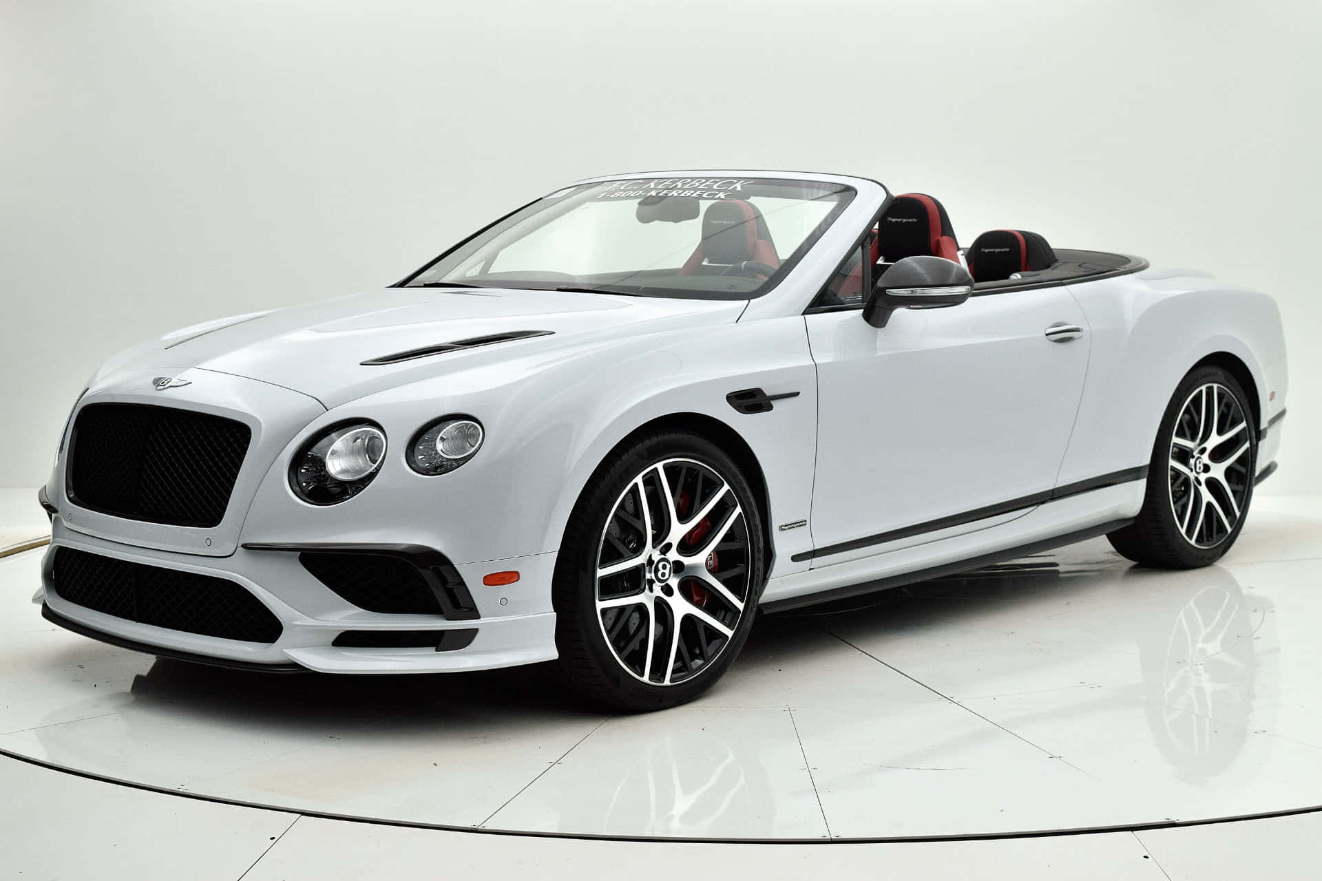 Stunning Bentley Continental Supersports in Action Wallpaper