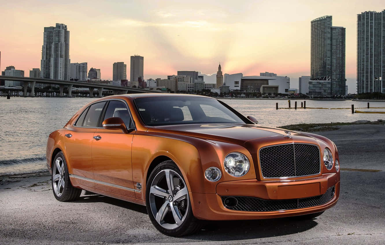 Premium Luxury Meets Performance - Bentley Mulsanne Wallpaper