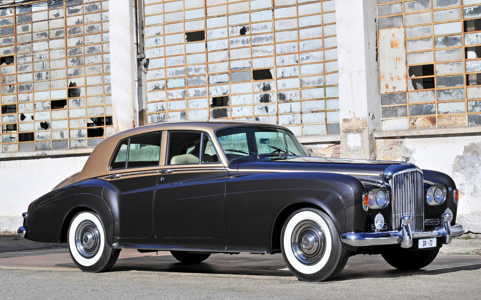 Magnificent Bentley S3 on a Scenic Drive Wallpaper