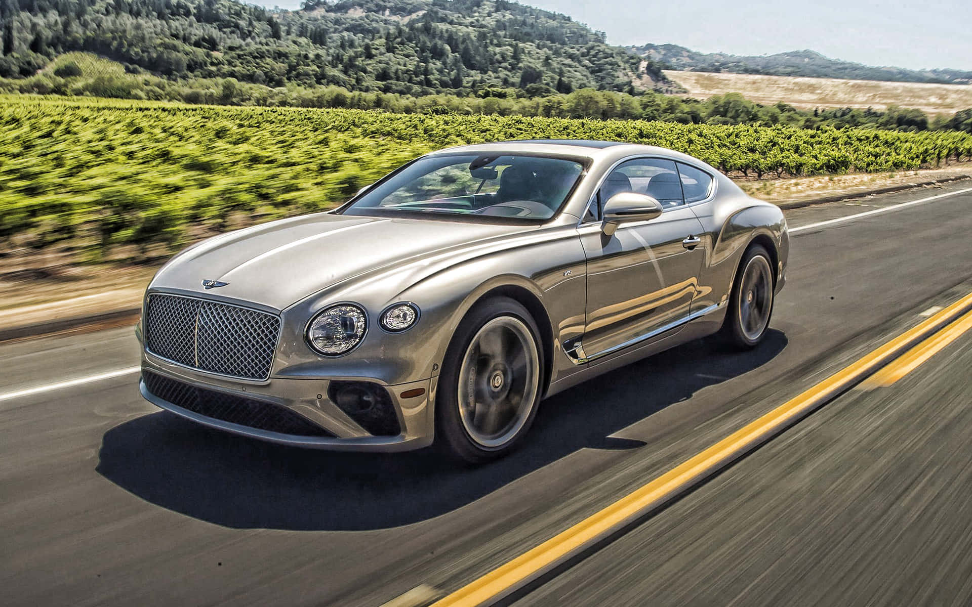 Gutaussehen, Schnell Fahren - Der Bentley Sport Wallpaper