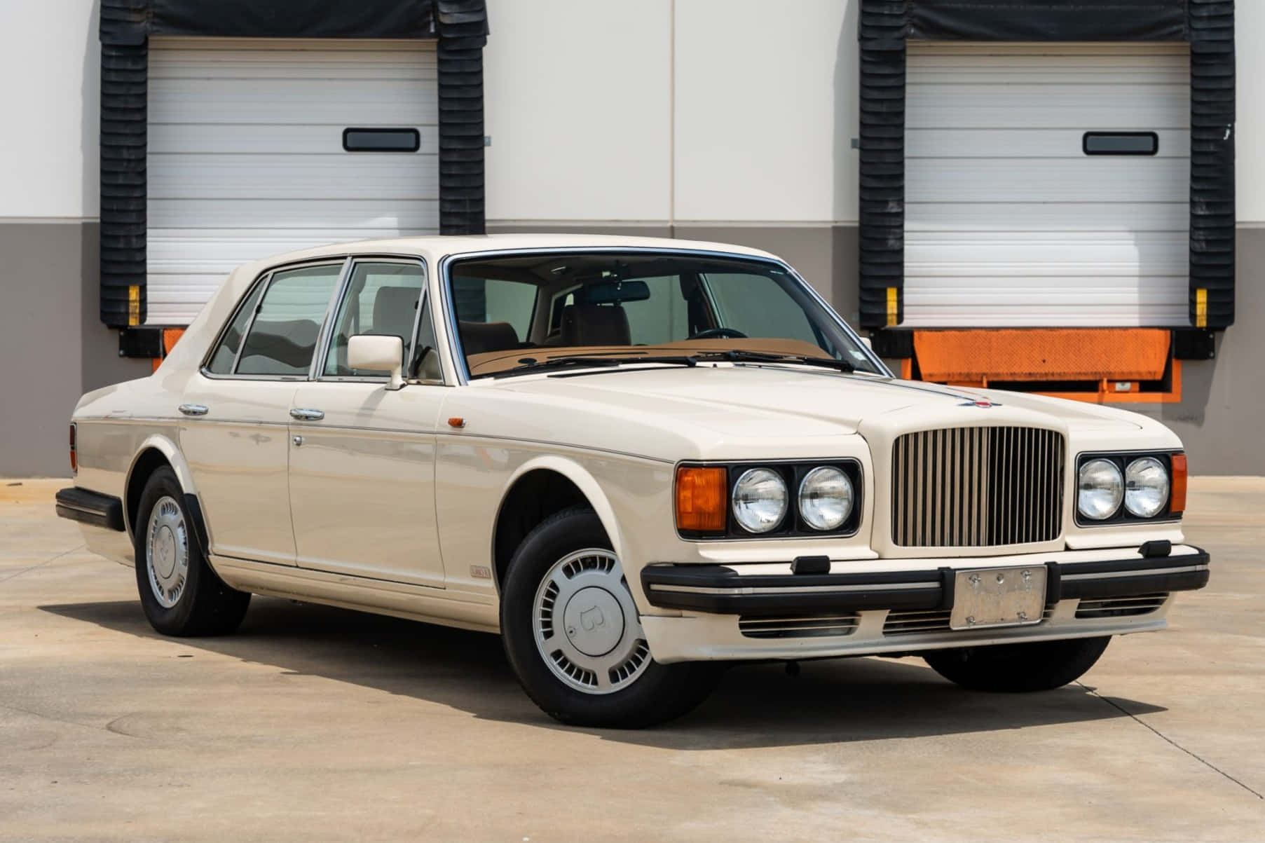 Bentley Turbo R Klassieke Auto Achtergrond