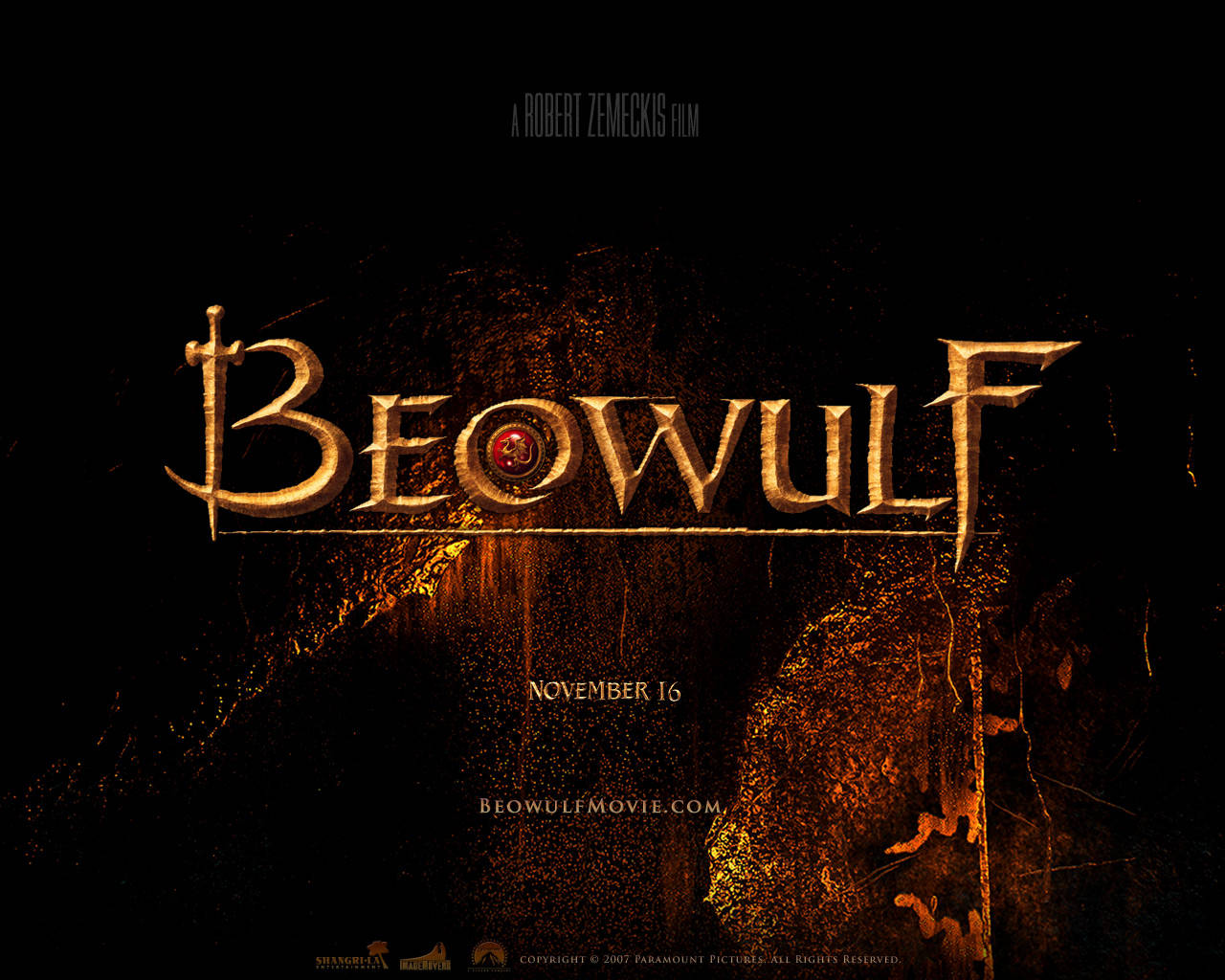 Beowulf Fantasy Movie Wallpaper