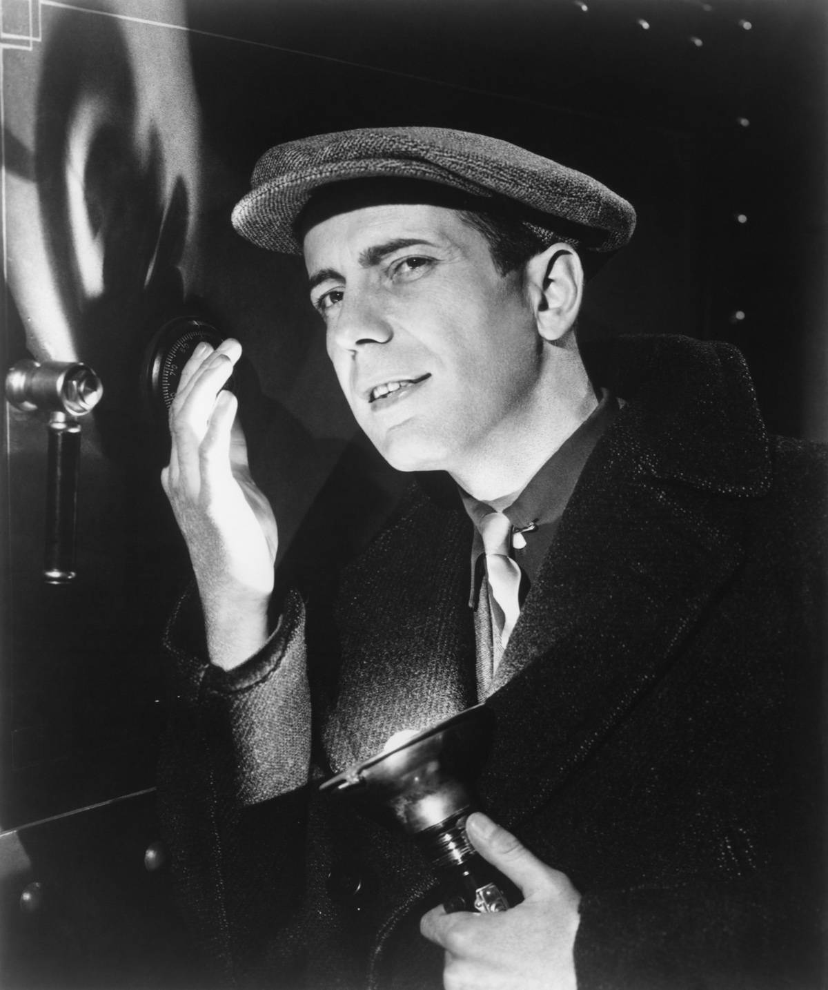 Bær Humphrey Bogarts ansigt på dit lærred. Wallpaper