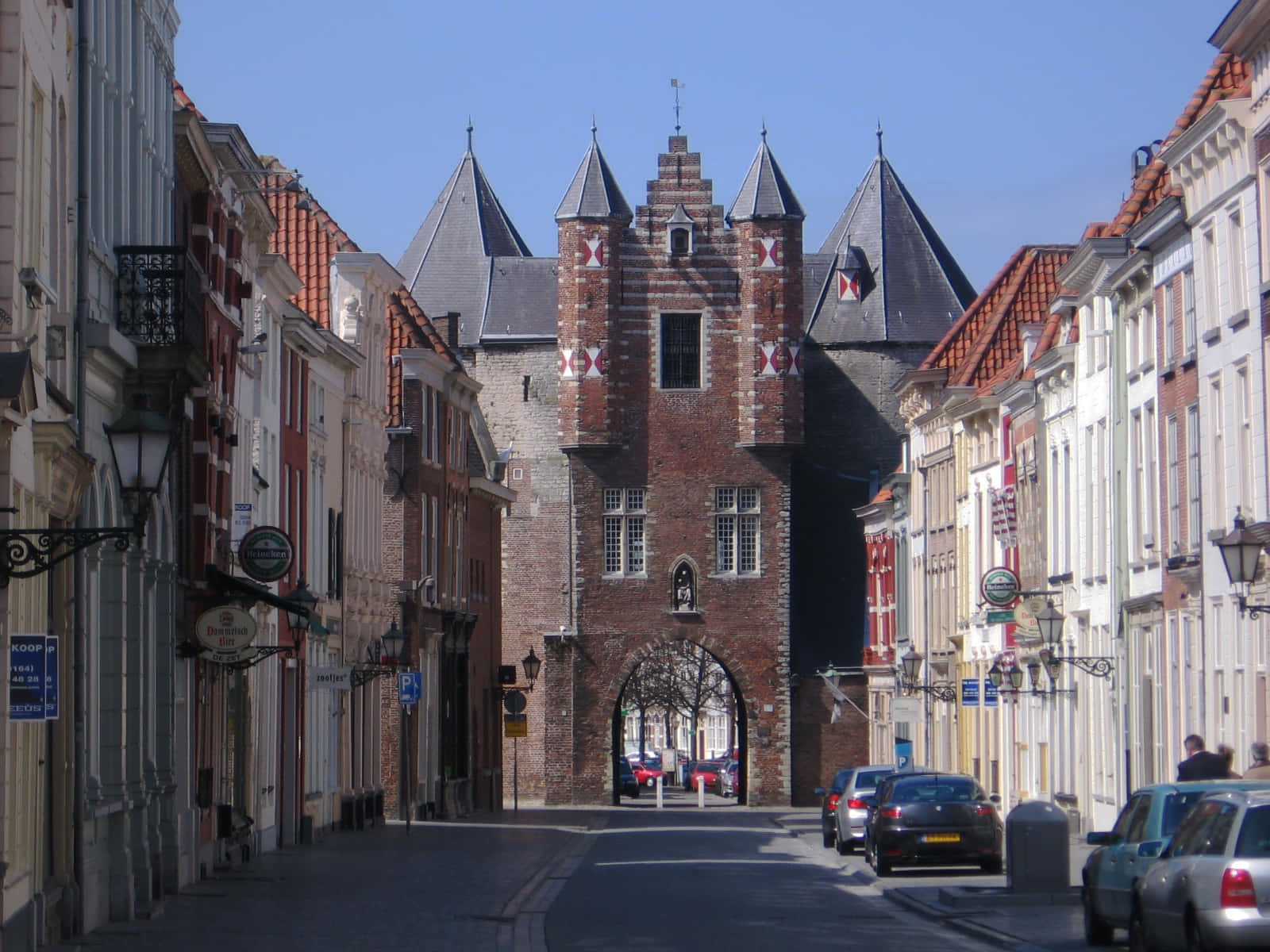 Bergen Op Zoom Historic Gate Wallpaper