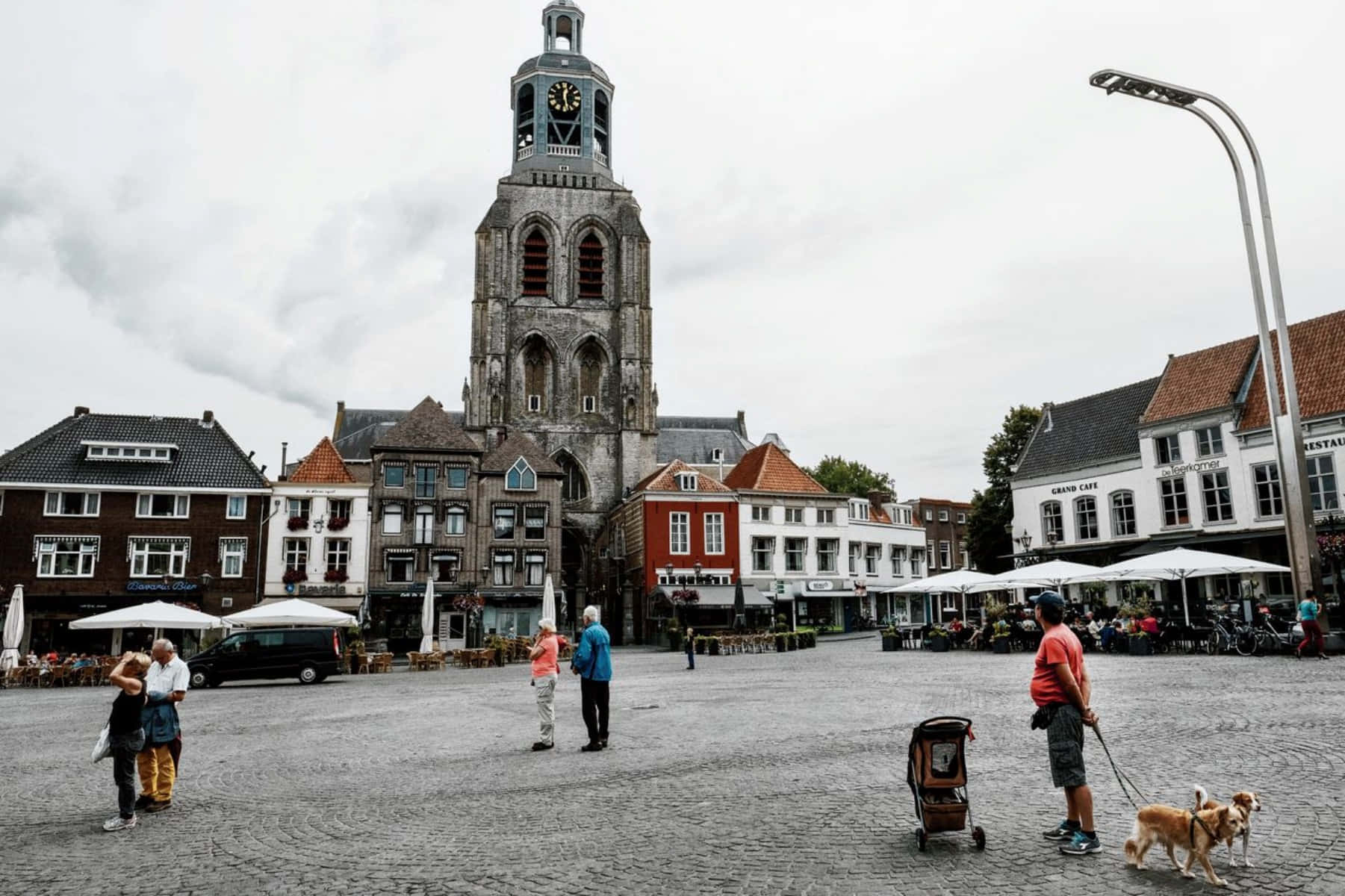 Bergen Op Zoom Market Square Wallpaper