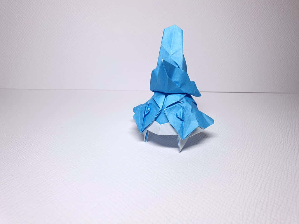 Papelde Parede De Bergmite Origami. Papel de Parede