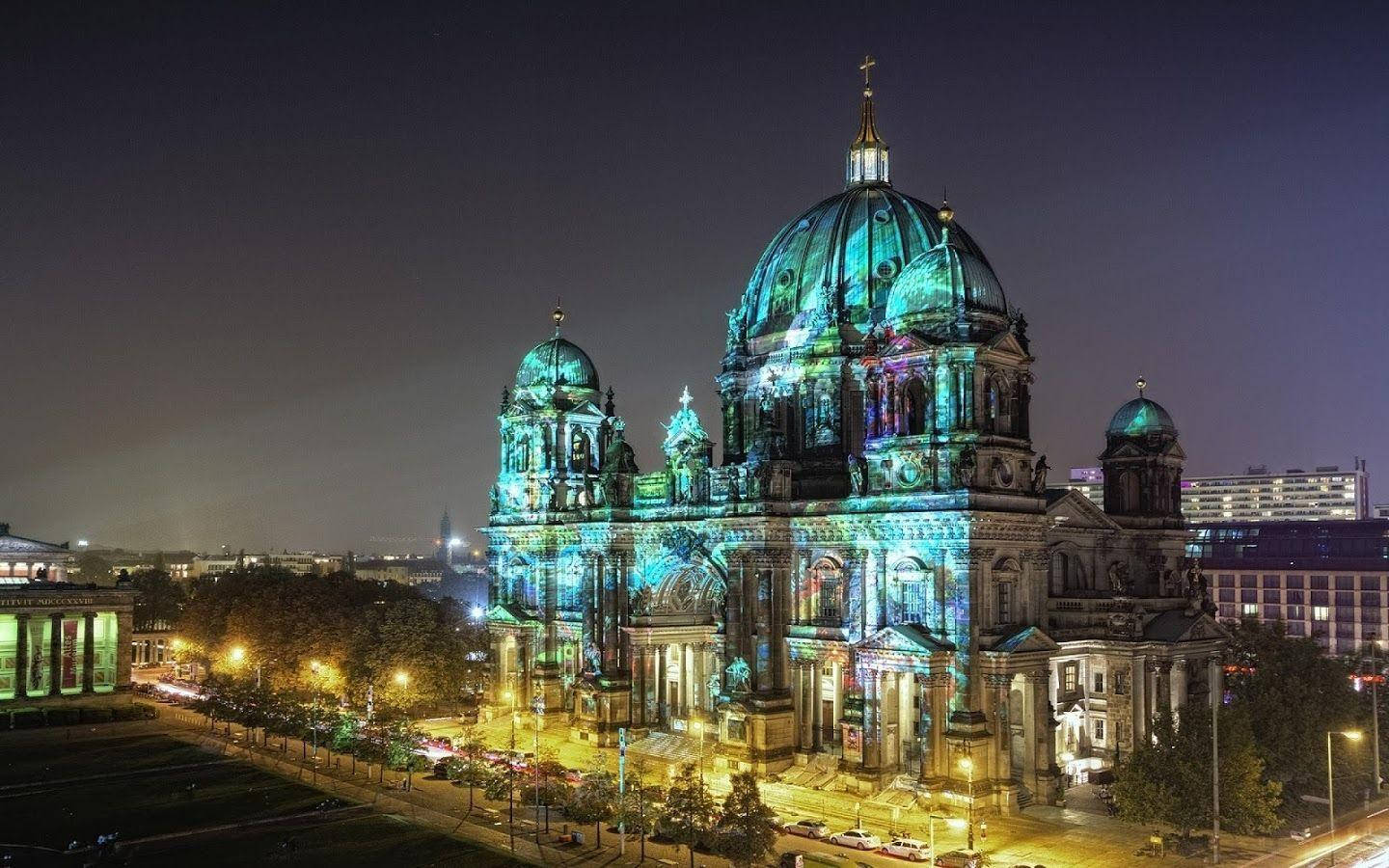 Berlin Cathedral Festival Of Lights Picture