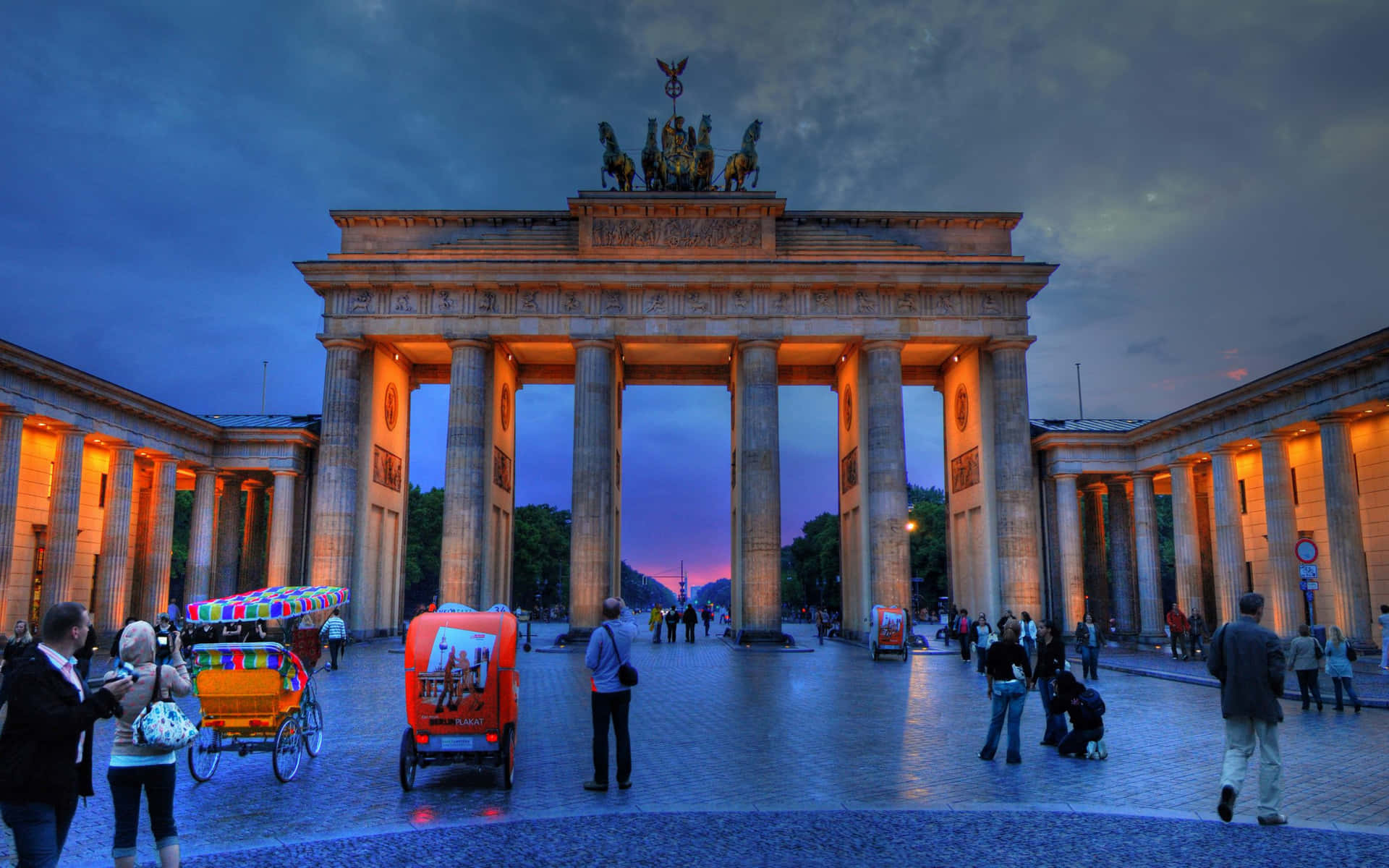 Berlin Germany Brandenburg Gate Quadriga Picture