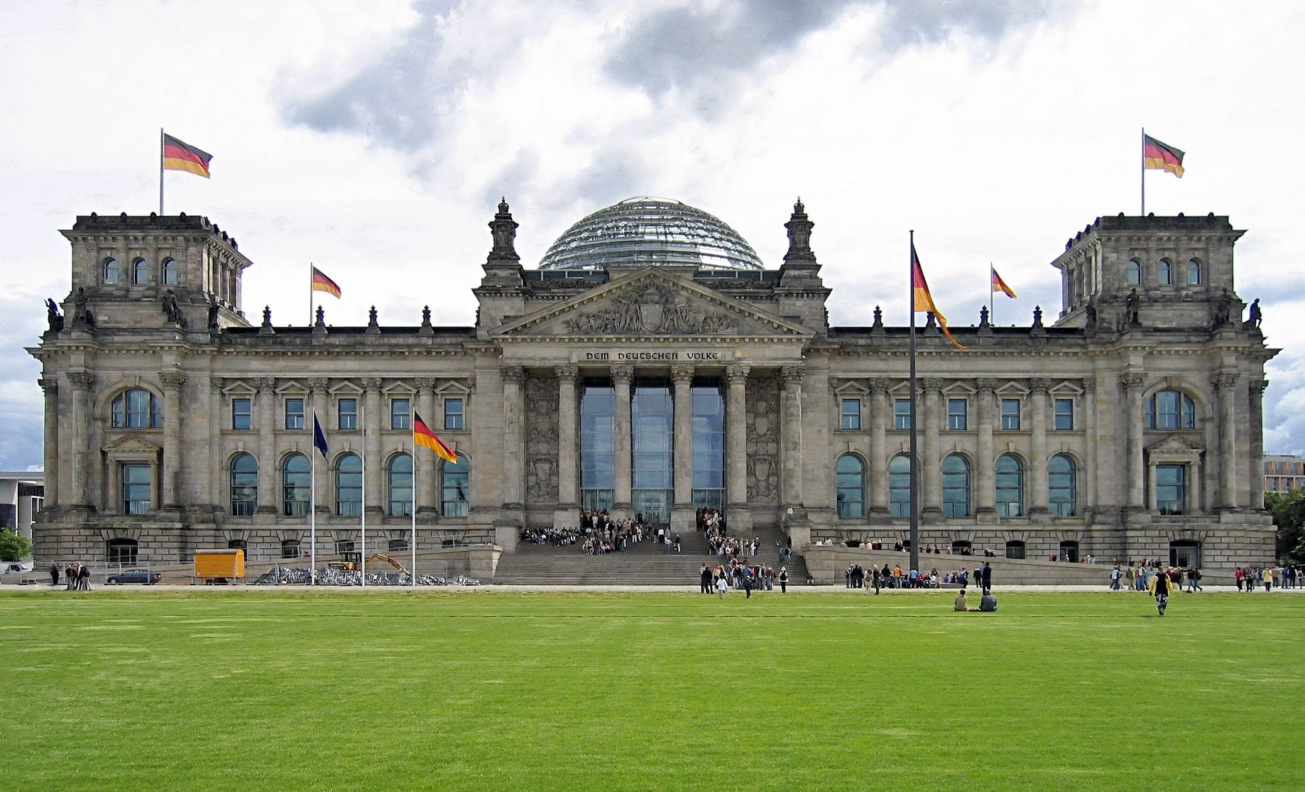 Berlin Reichstag Historical Building Wallpaper