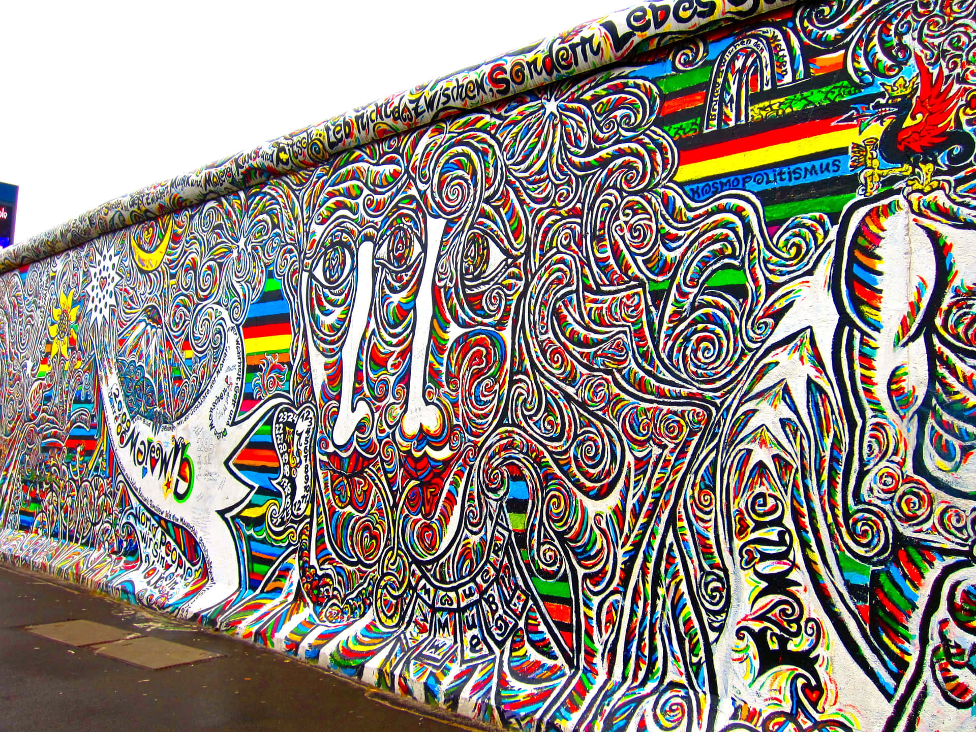 Berlin Wall East Side Gallery Background