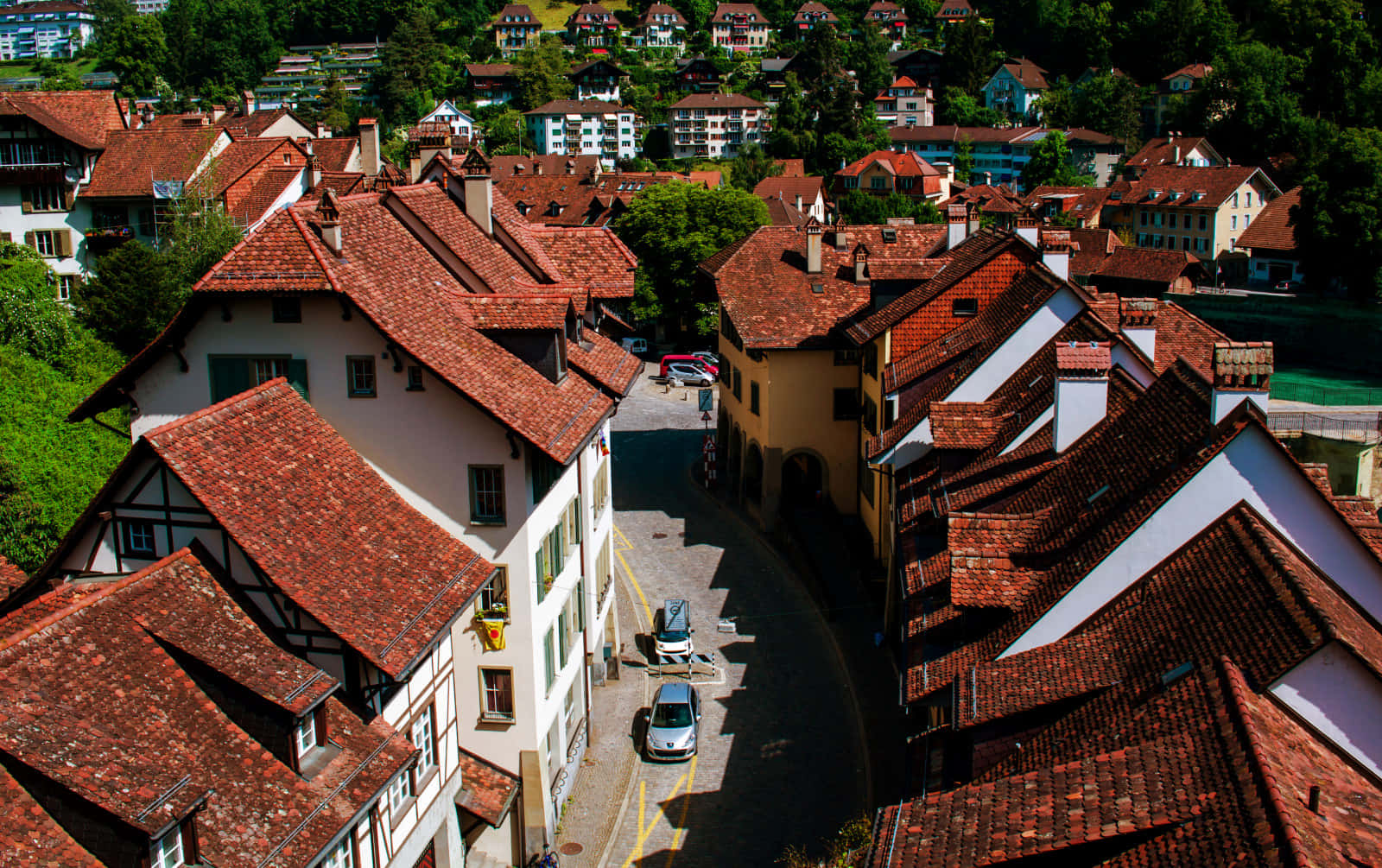 Bern Rooftop View Wallpaper