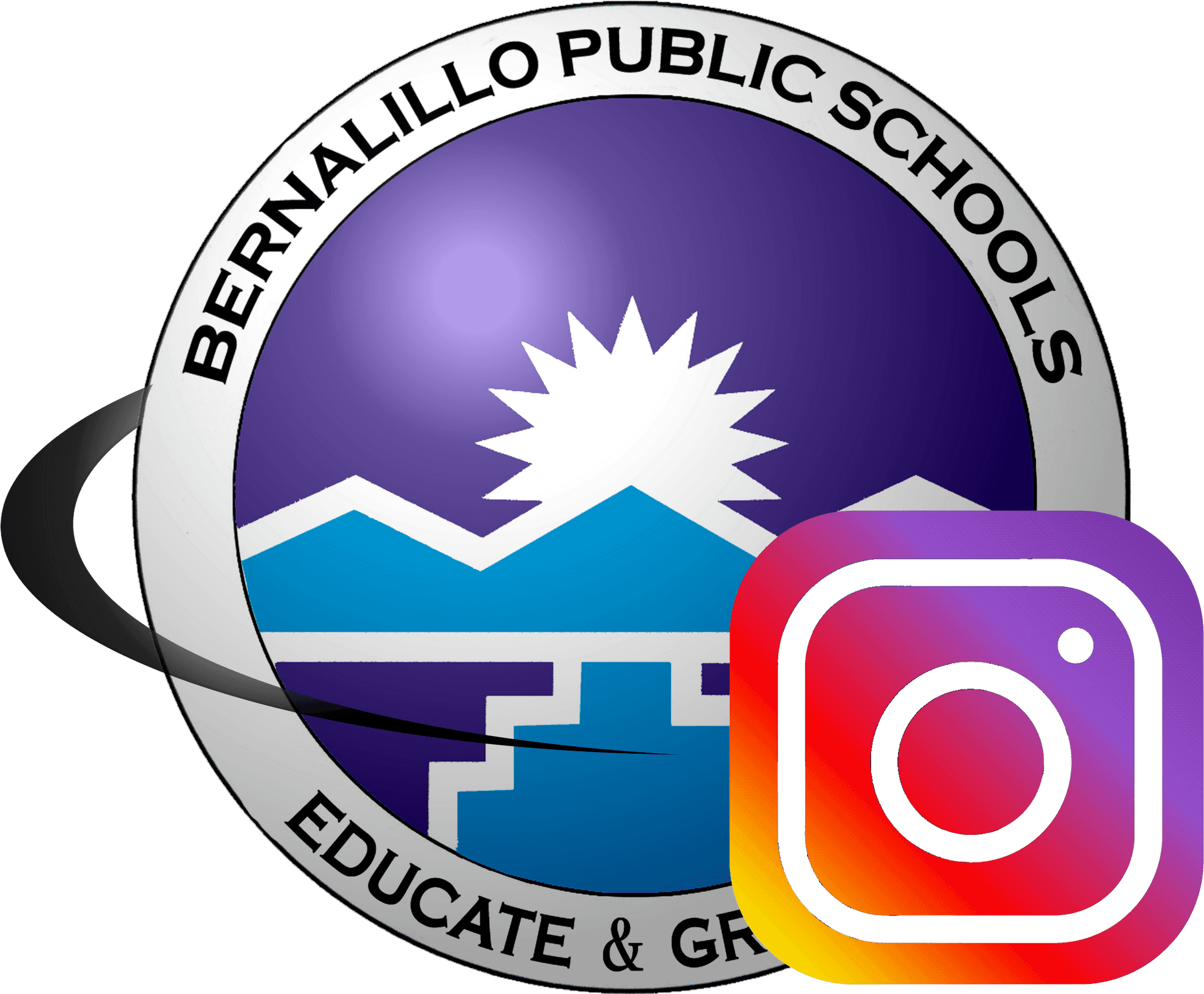 Bernalillo Schools Instagram Logo PNG