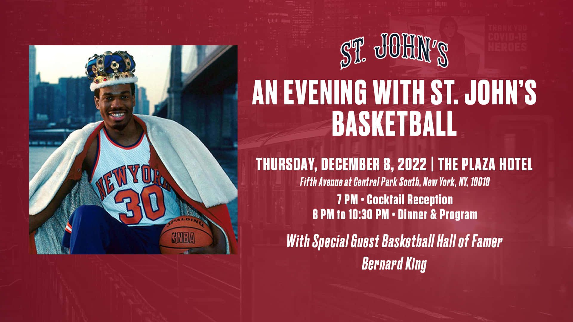 Bernard King Host Evening With St. John's Basketball Wallpaper