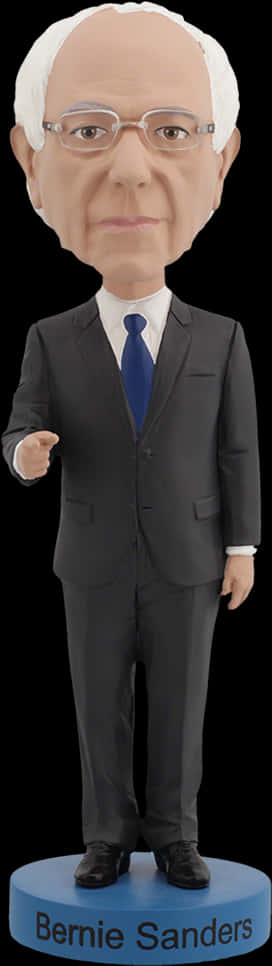 Bernie Sanders Caricature Figurine PNG