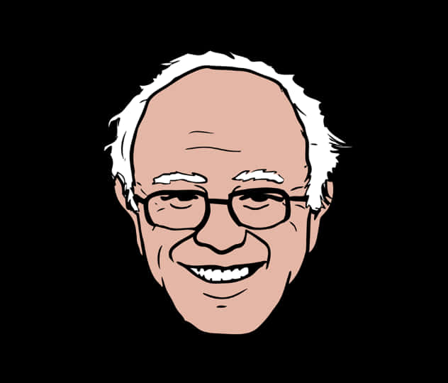 Download Bernie Sanders Cartoon Portrait | Wallpapers.com