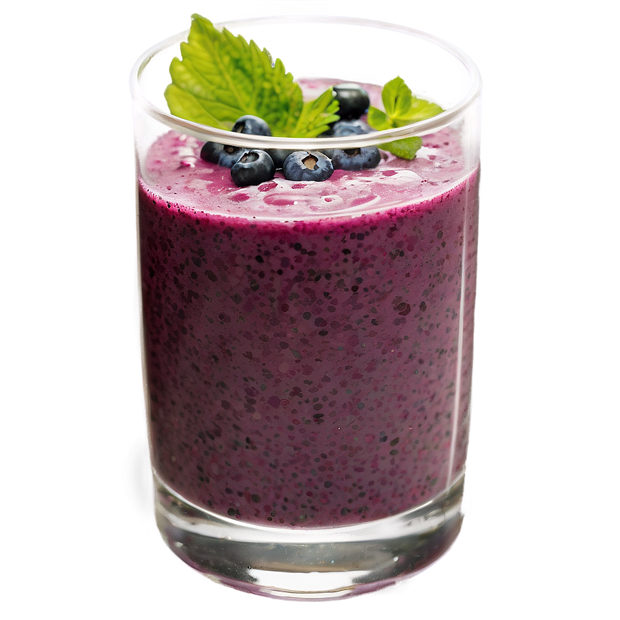Berry Antioxidant Smoothie Png Mjg PNG