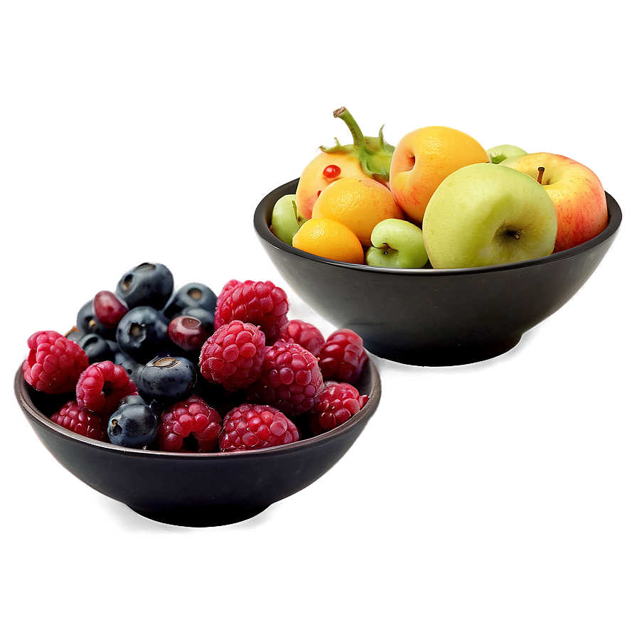 Berry Delicious Fruit Bowl Png 06132024 PNG