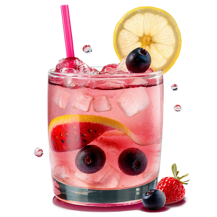 Berry Lemonade Splash Png Piq PNG