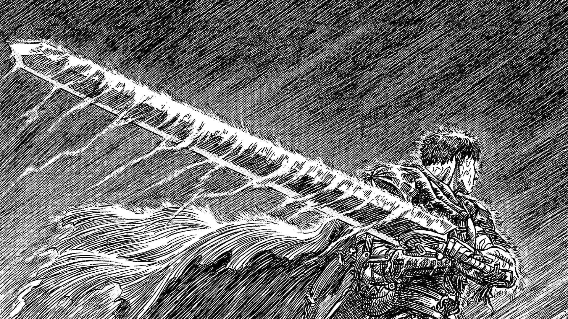 Berserk Manga Guts Dragon Slayer Wallpaper