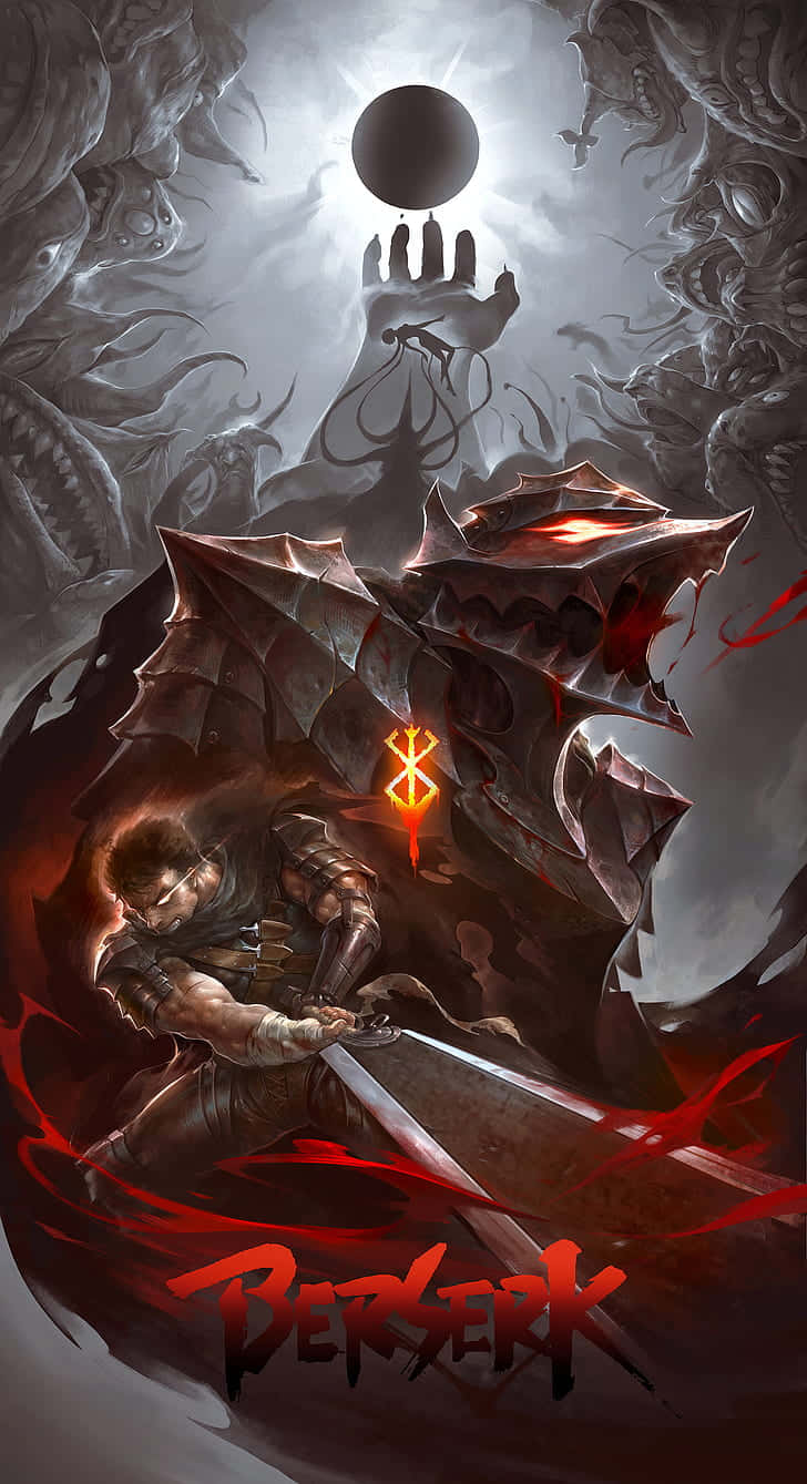 "The Dreaded Skull Knight from Berserk"