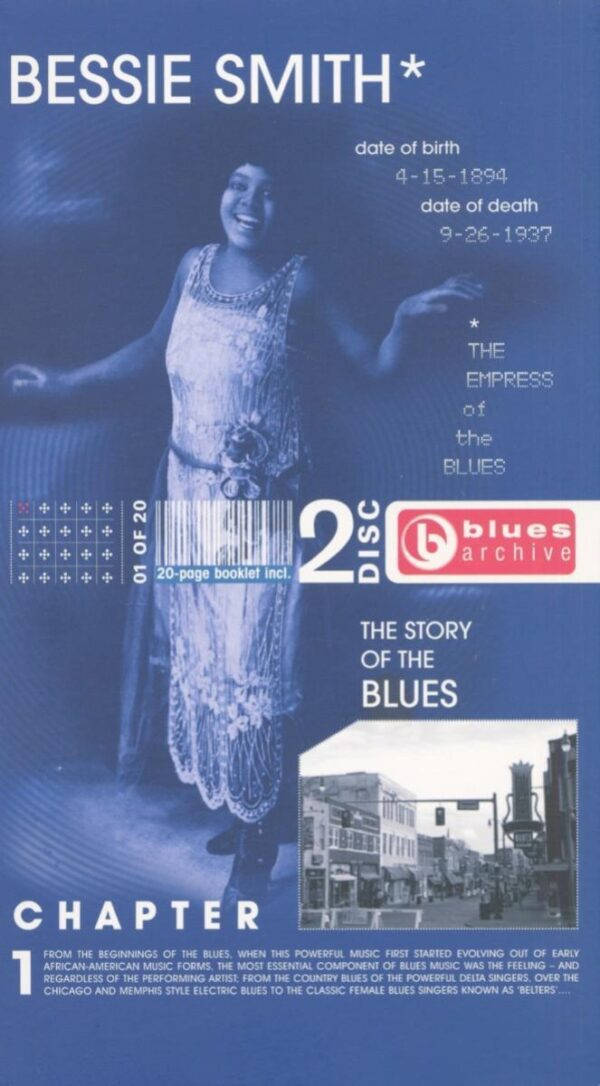 Bessie Smith Historien om bluesalbumcovers vægmaleri Wallpaper