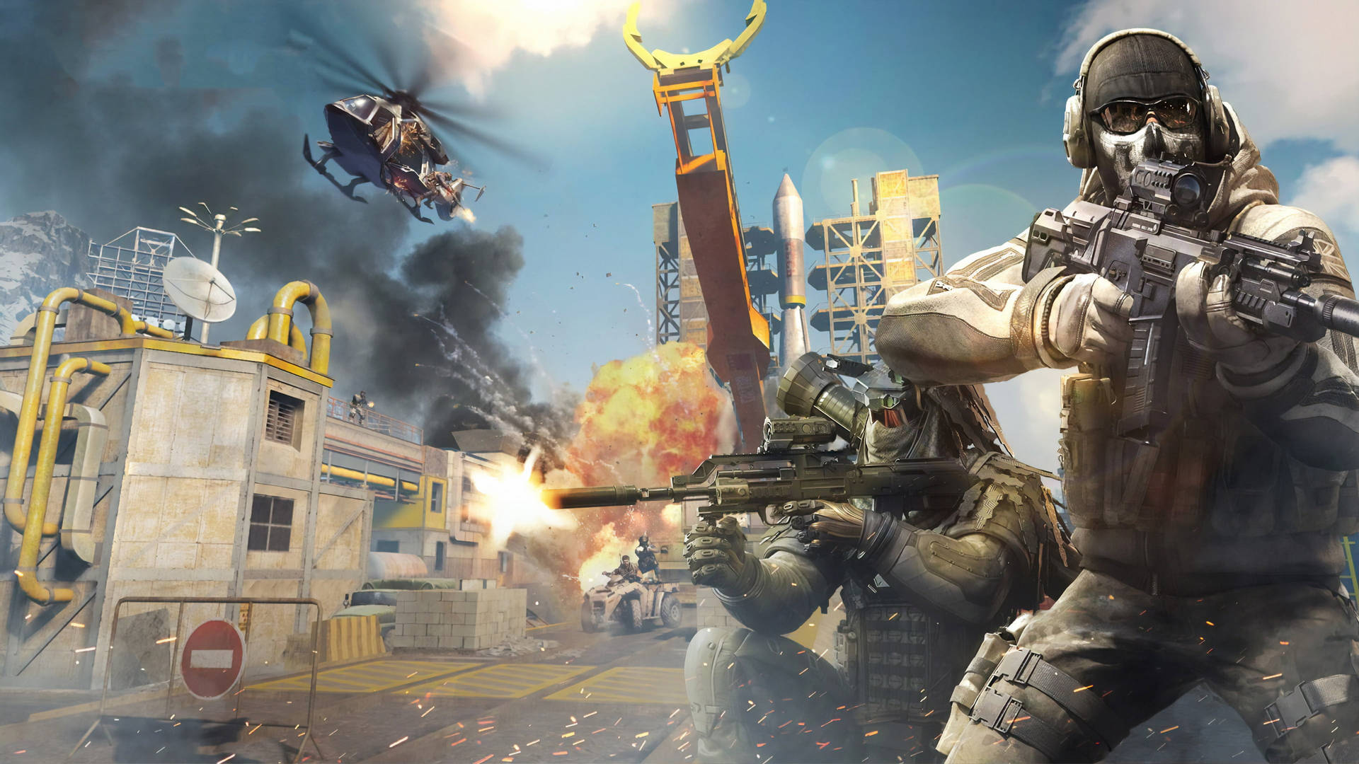 Thrilling Moments In Mobile 3d Gaming - Call Of Duty Mobile Wallpaper