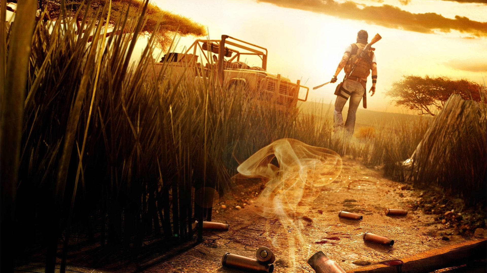 Mejorfondo De Pantalla 3d De Juegos: Far Cry 2 Fondo de pantalla