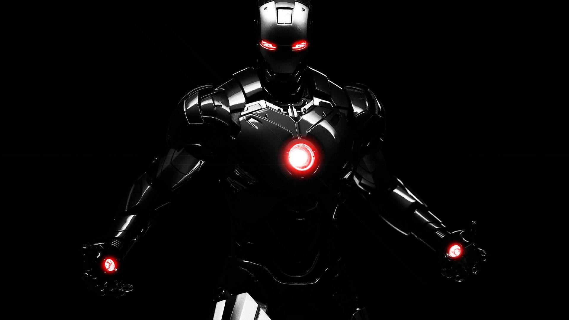 Bästa4k-mörka Iron Man-tapeten. Wallpaper