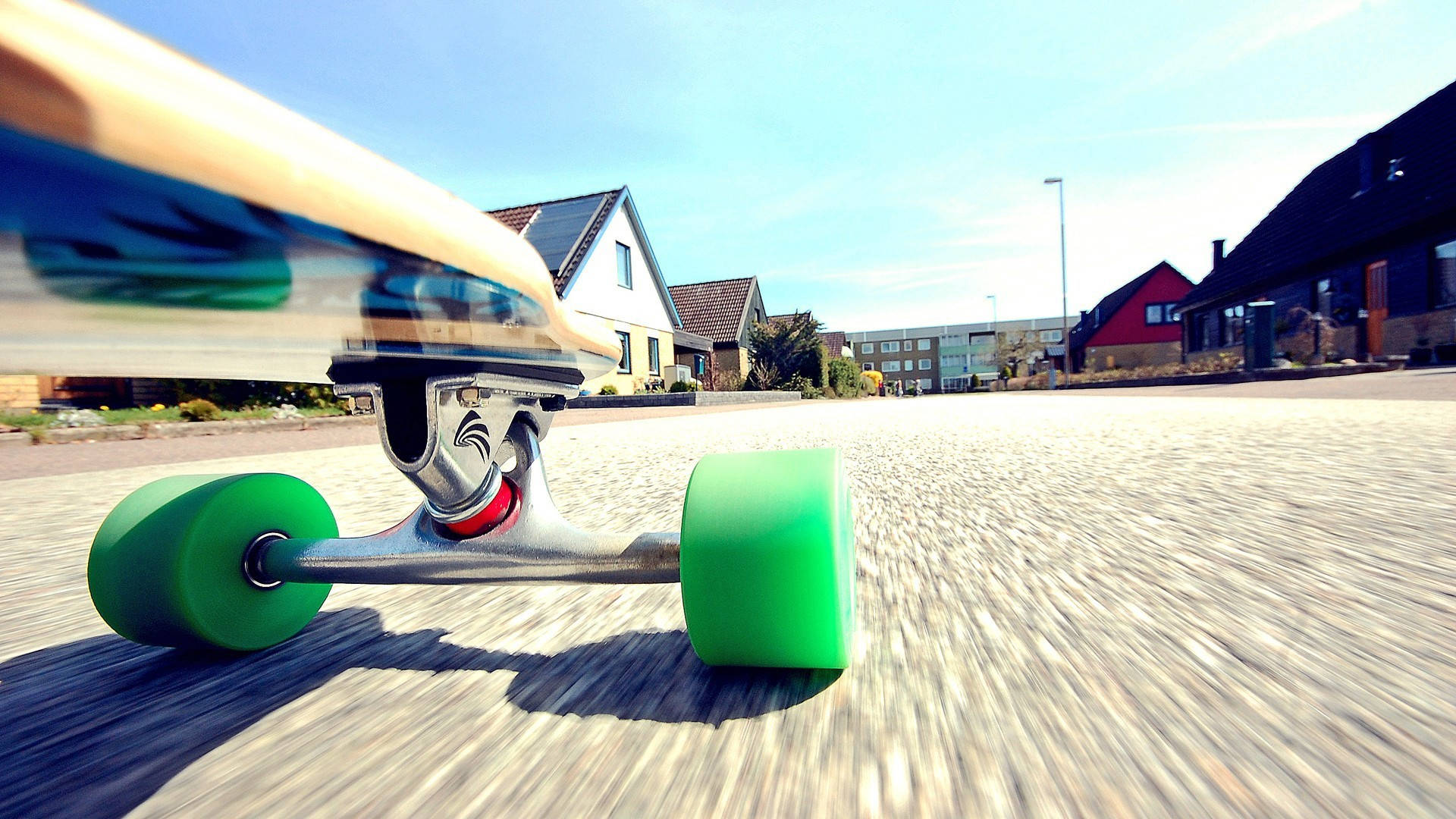 Bästa4k Skateboard-närbild. Wallpaper