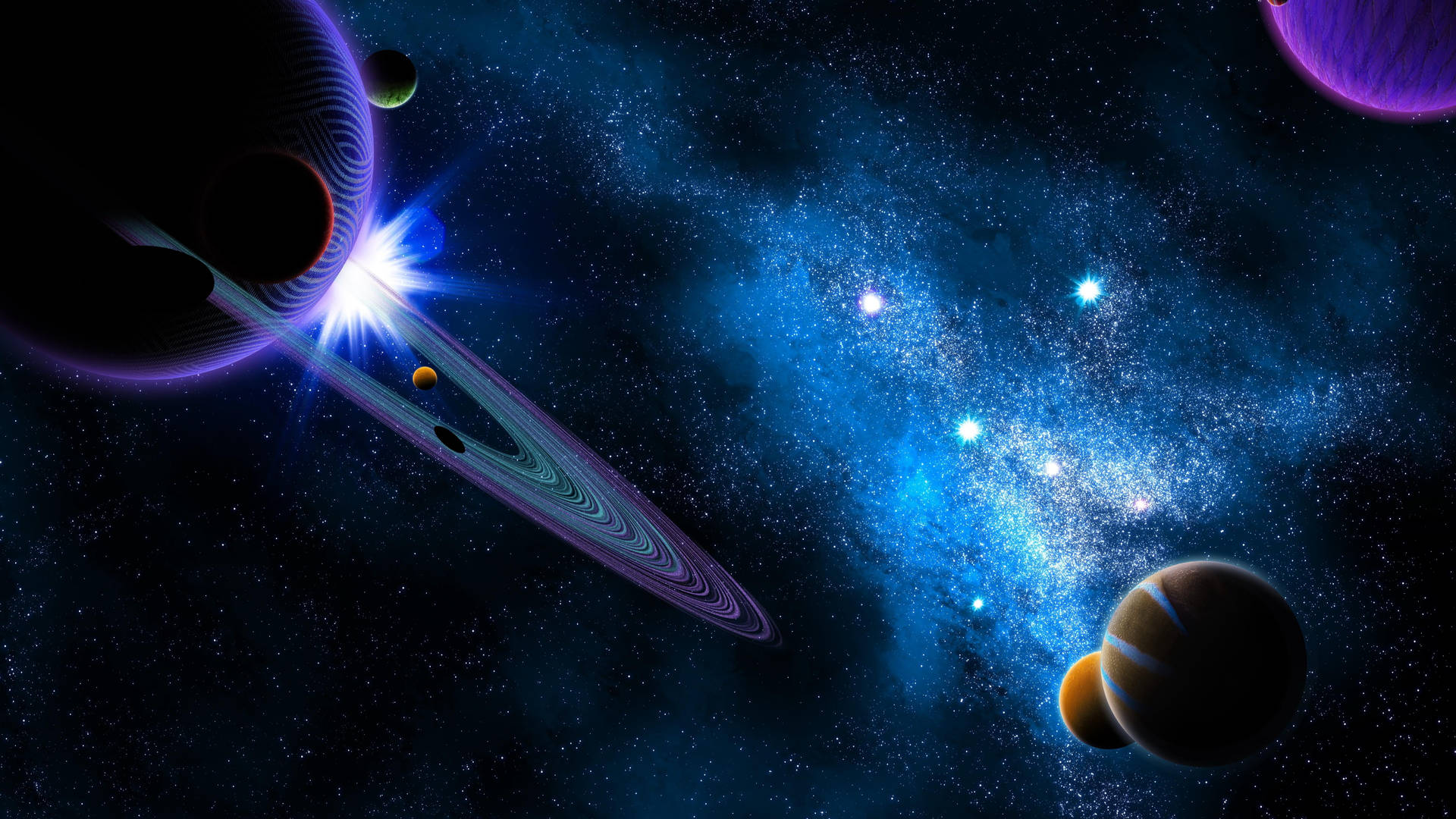 Best 4k Uhd Galaxy Planets Wallpaper