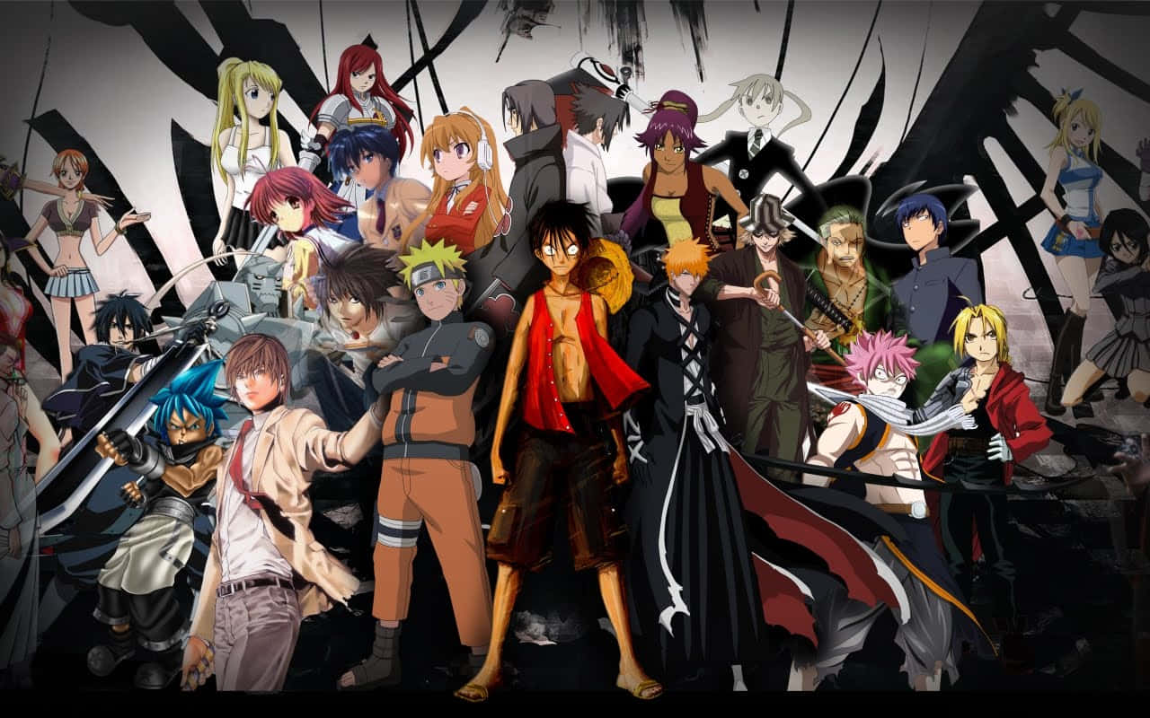 Download Best Anime Famous Anime Main Characters Wallpaper 