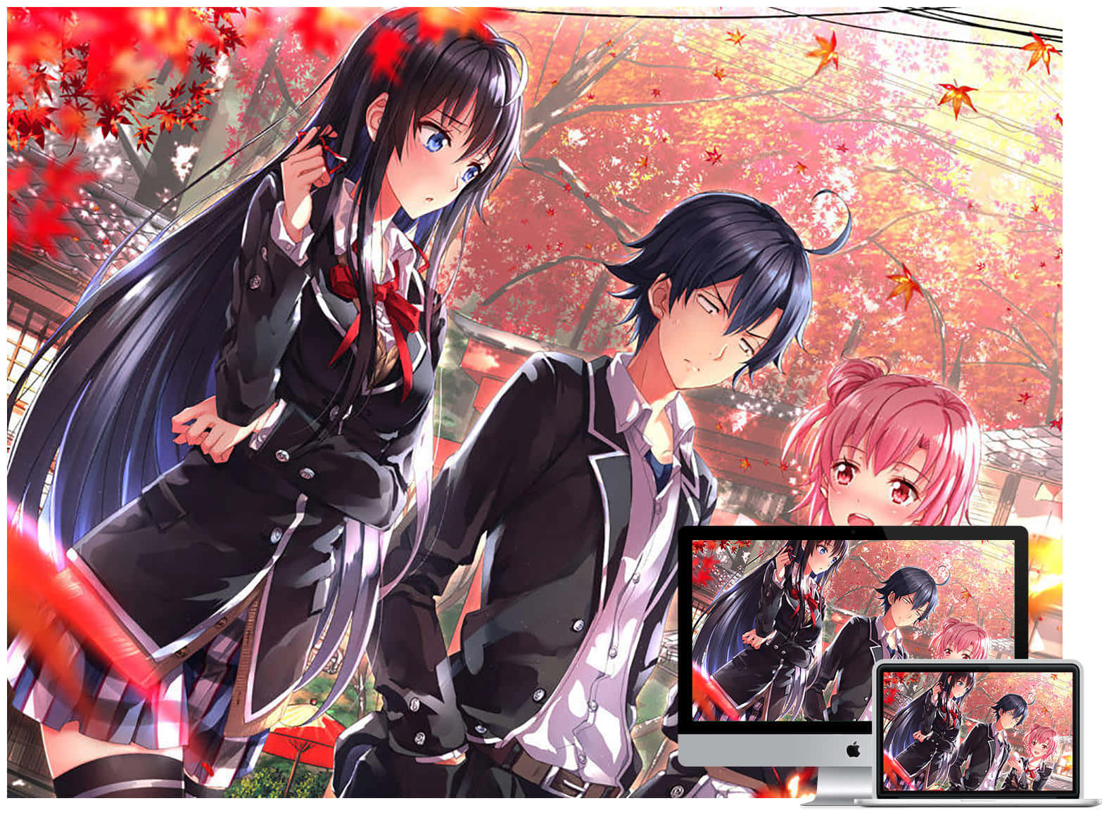 Download Best Anime Oregairu Japanese Anime Series Wallpaper | Wallpapers .com