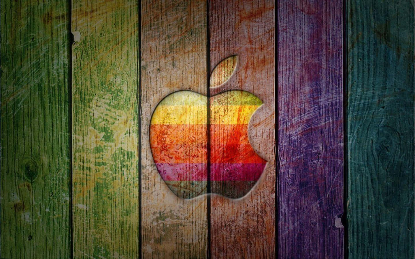 colorful apple wallpaper hd