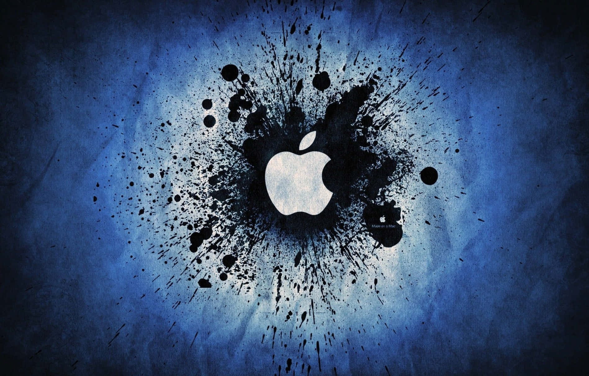 Espectacularobra De Arte Digital Del Logo De Apple. Fondo de pantalla