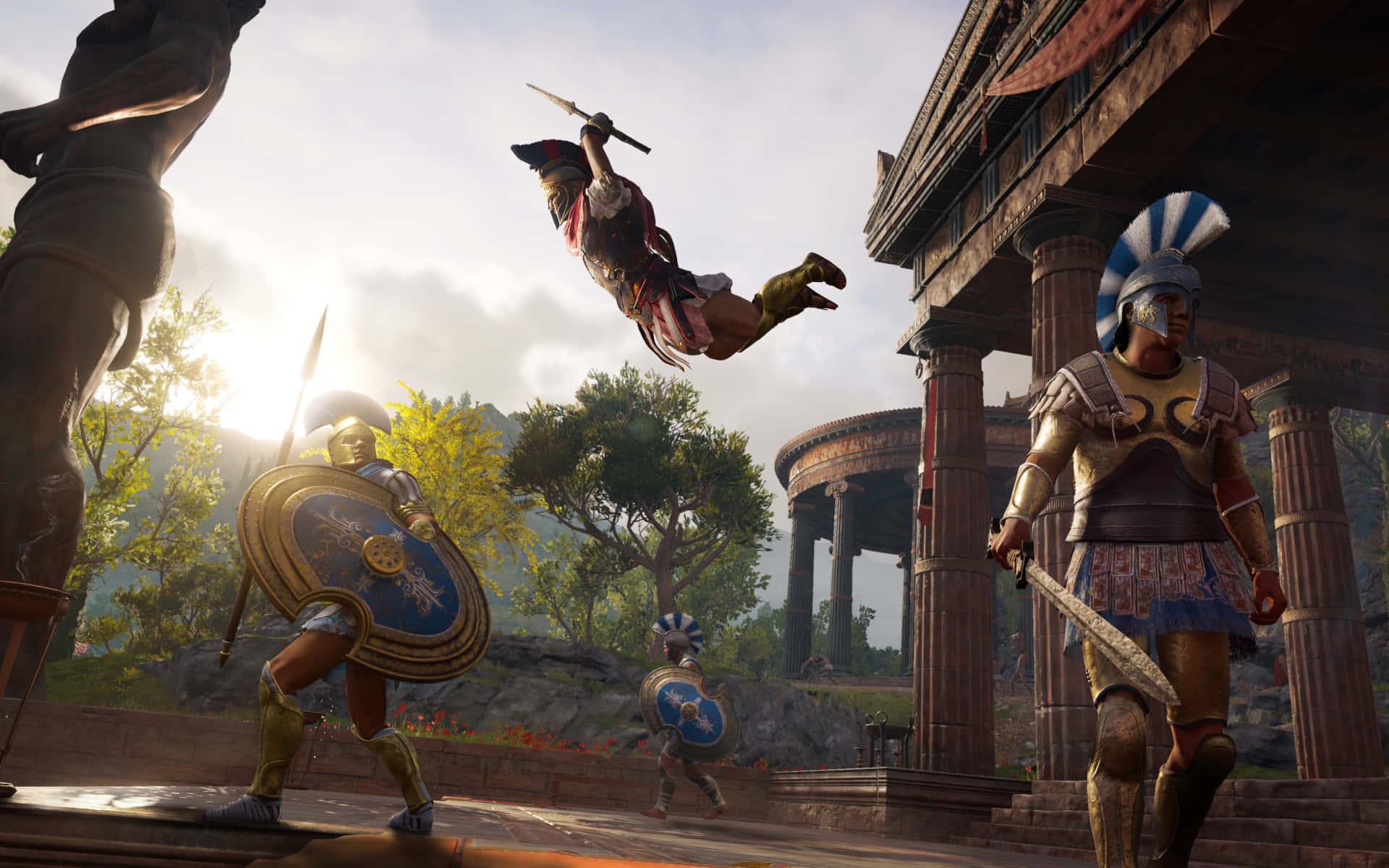 Alexiosbästa Assassin's Creed Odyssey Bakgrund